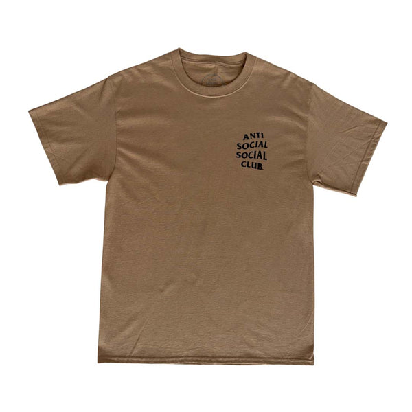 Anti Social Social Club Mind Games Sand Tee by Anti Social Social Club - NWAHYPE No.1 for streetwear T-Shirts in USA