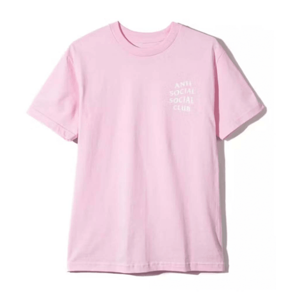 Anti Social Social Club Mind Games Tee Light Pink by Anti Social Social Club - NWAHYPE No.1 for streetwear T-Shirts in USA