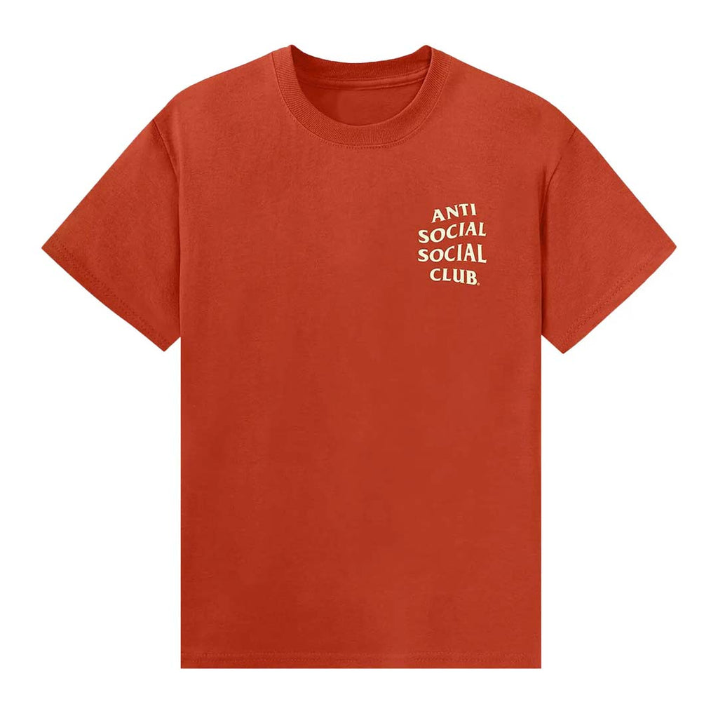 Anti Social Social Club Mind Games Tee Orange Yellow by Anti Social Social Club - NWAHYPE No.1 for streetwear T-Shirts in USA