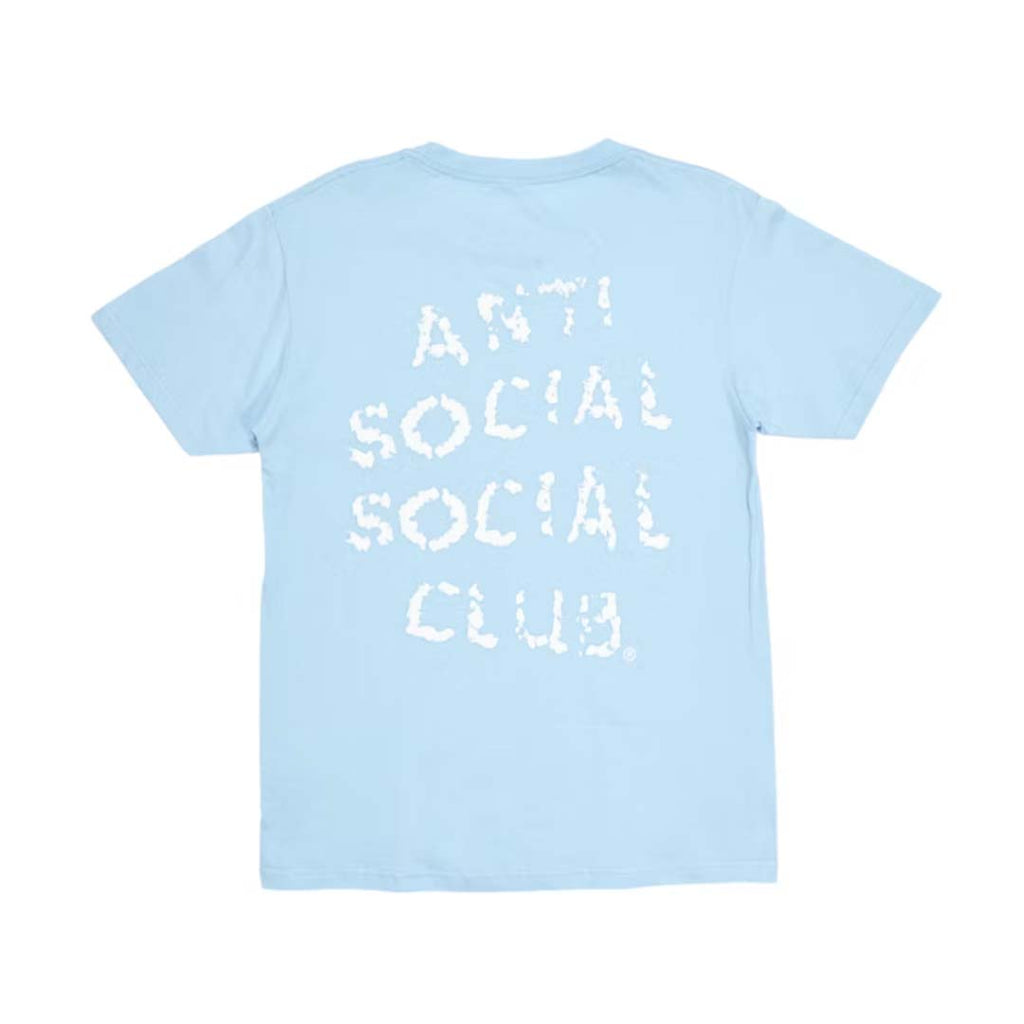Anti Social Social Club Partly Cloudy Light Blue Tee by Anti Social Social Club - NWAHYPE No.1 for streetwear T-Shirts in USA