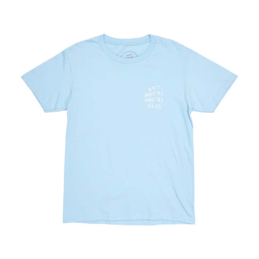Anti Social Social Club Partly Cloudy Light Blue Tee by Anti Social Social Club - NWAHYPE No.1 for streetwear T-Shirts in USA