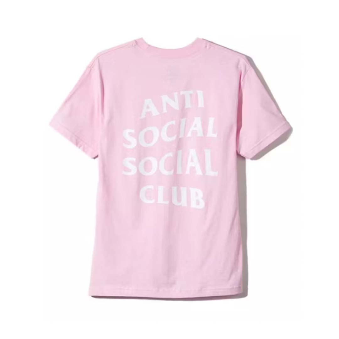 Anti Social Social Club Pink Logo Tee by Anti Social Social Club - NWAHYPE No.1 for streetwear T-Shirts in USA