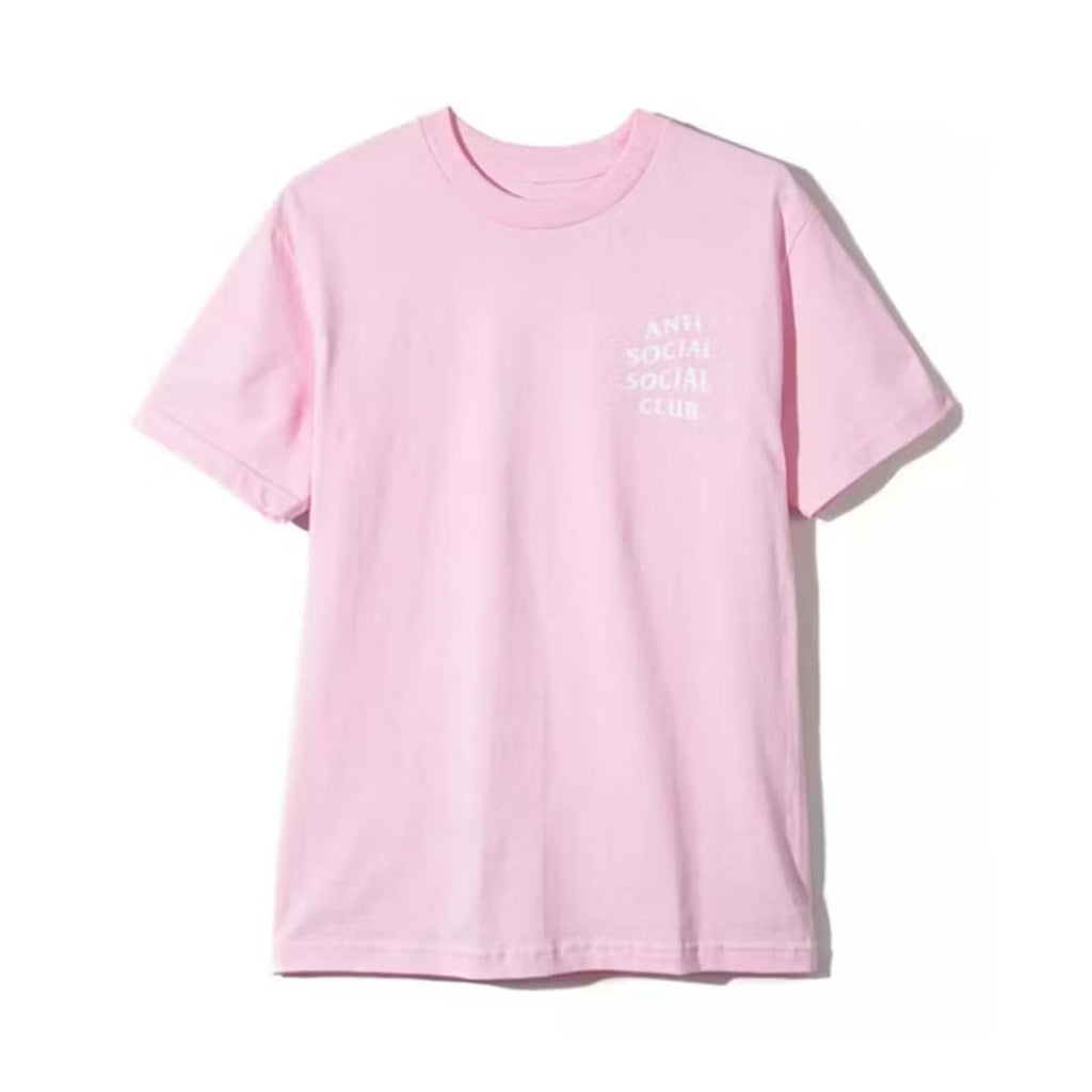 Anti Social Social Club Pink Logo Tee by Anti Social Social Club - NWAHYPE No.1 for streetwear T-Shirts in USA