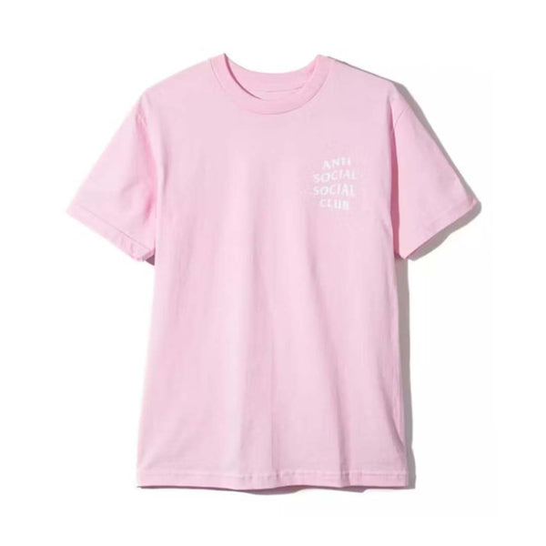 Anti Social Social Club Pink Logo Tee by Anti Social Social Club - NWAHYPE No.1 for streetwear T-Shirts in USA