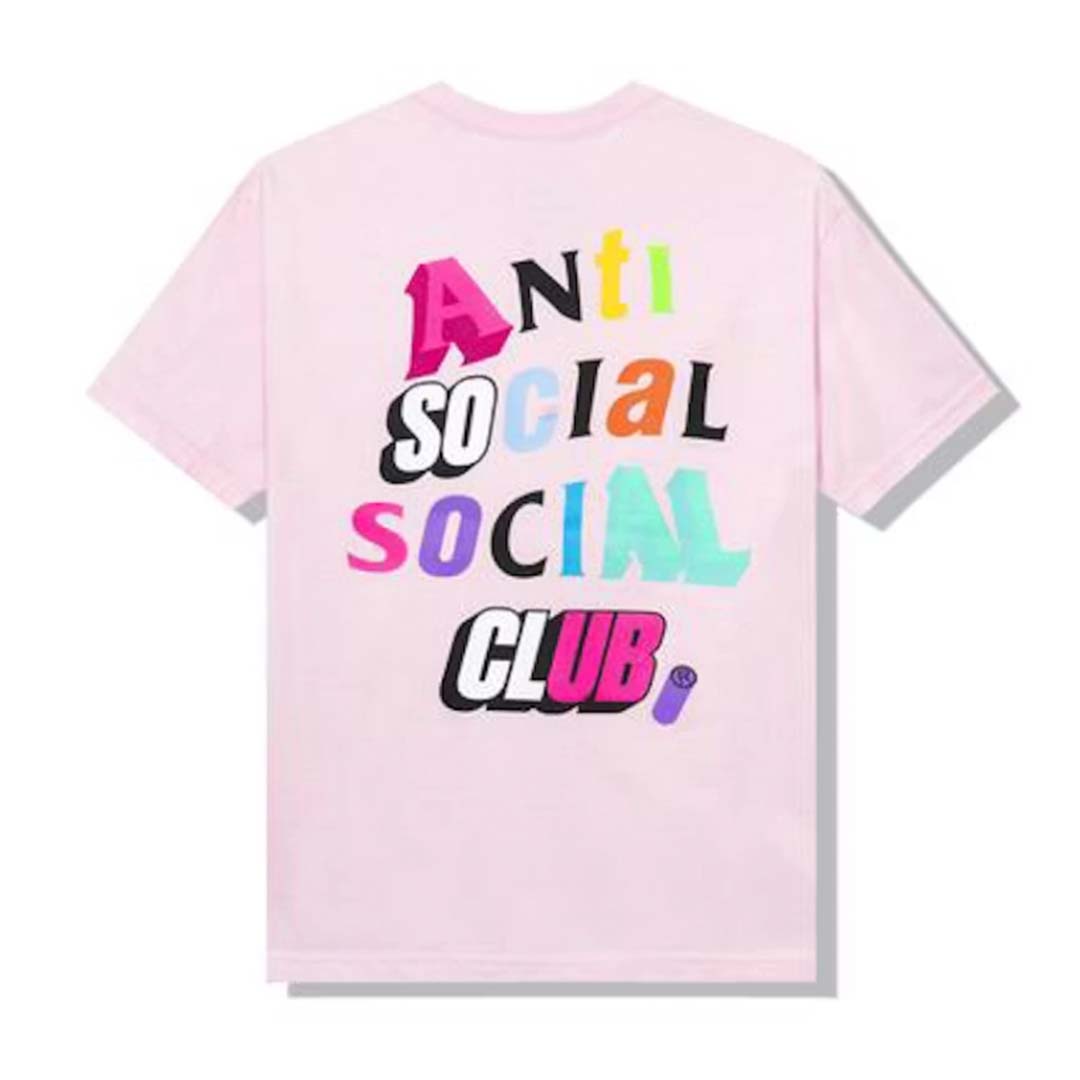 Anti Social Social Club Pink Real Me Tee by Anti Social Social Club - NWAHYPE No.1 for streetwear T-Shirts in USA