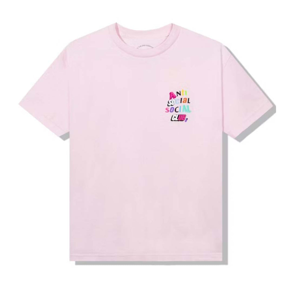 Anti Social Social Club Pink Real Me Tee by Anti Social Social Club - NWAHYPE No.1 for streetwear T-Shirts in USA