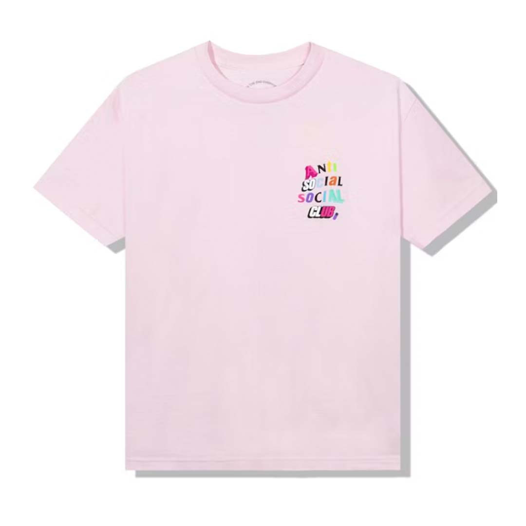Anti Social Social Club Pink Real Me Tee by Anti Social Social Club - NWAHYPE No.1 for streetwear T-Shirts in USA