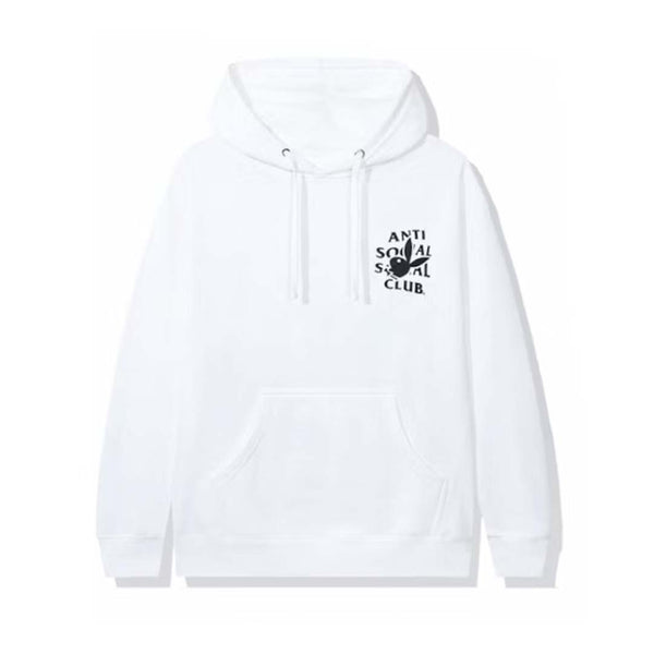 Anti Social Social Club Playboy Hoodie White Black by Anti Social Social Club - NWAHYPE No.1 for streetwear Hoodies in USA