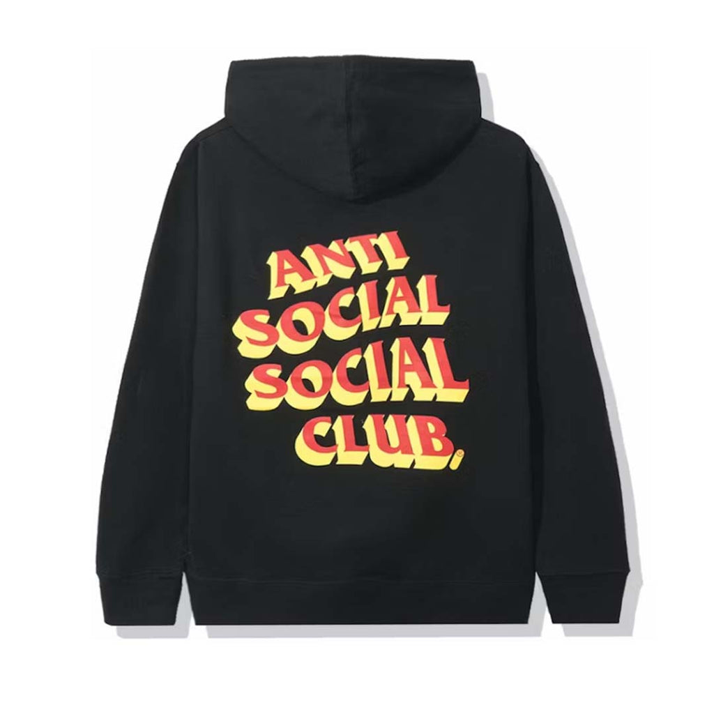 Anti Social Social Club Popcorn Hoodie Black by Anti Social Social Club - NWAHYPE No.1 for streetwear Hoodies in USA
