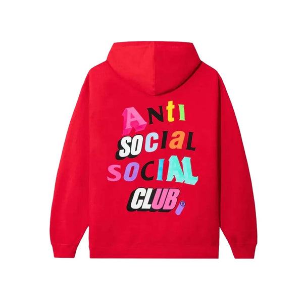 Anti Social Social Club Real Me Hoodie Red by Anti Social Social Club - NWAHype 1 for streetwear Hoodies in USA