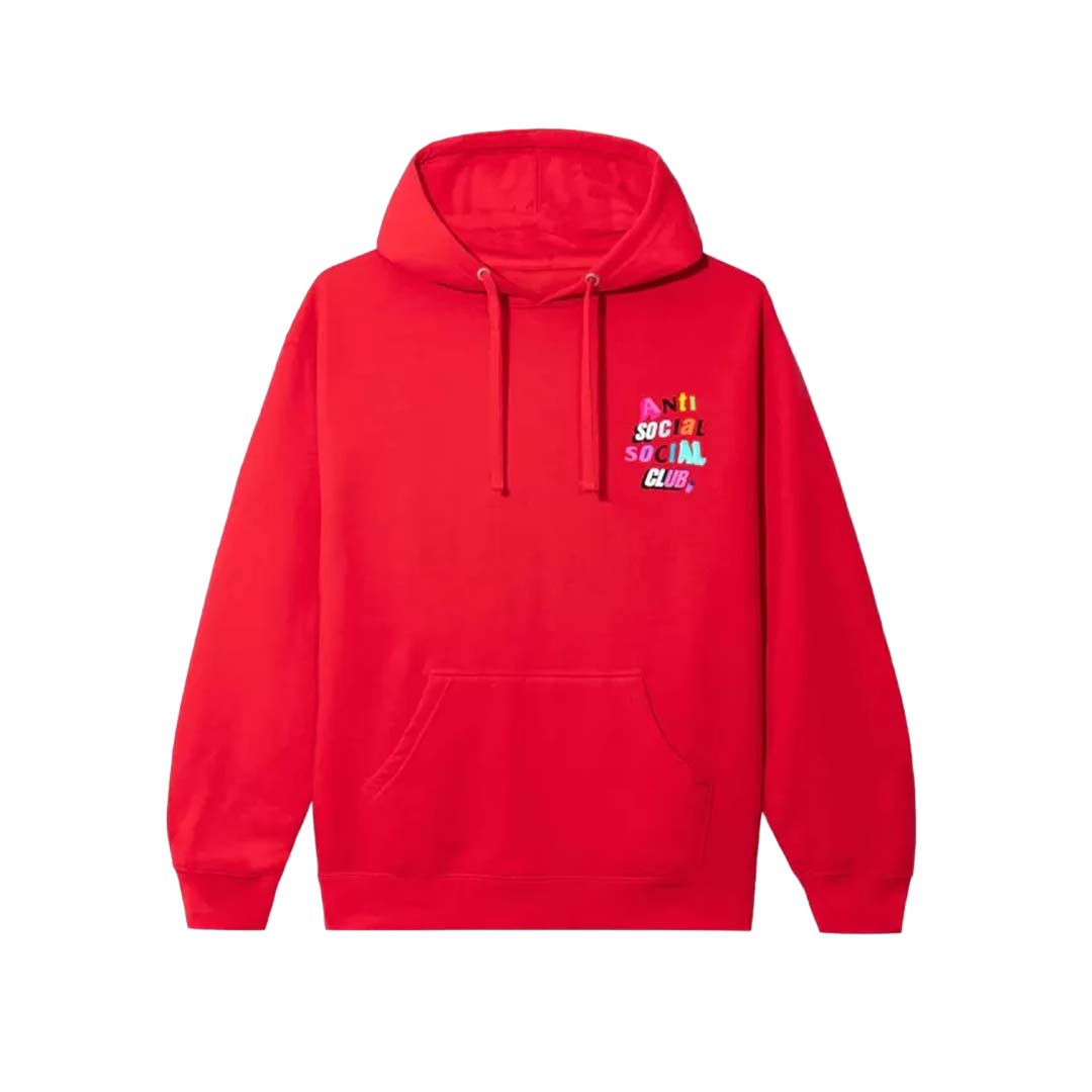 Anti Social Social Club Real Me Hoodie Red by Anti Social Social Club - NWAHype 1 for streetwear Hoodies in USA