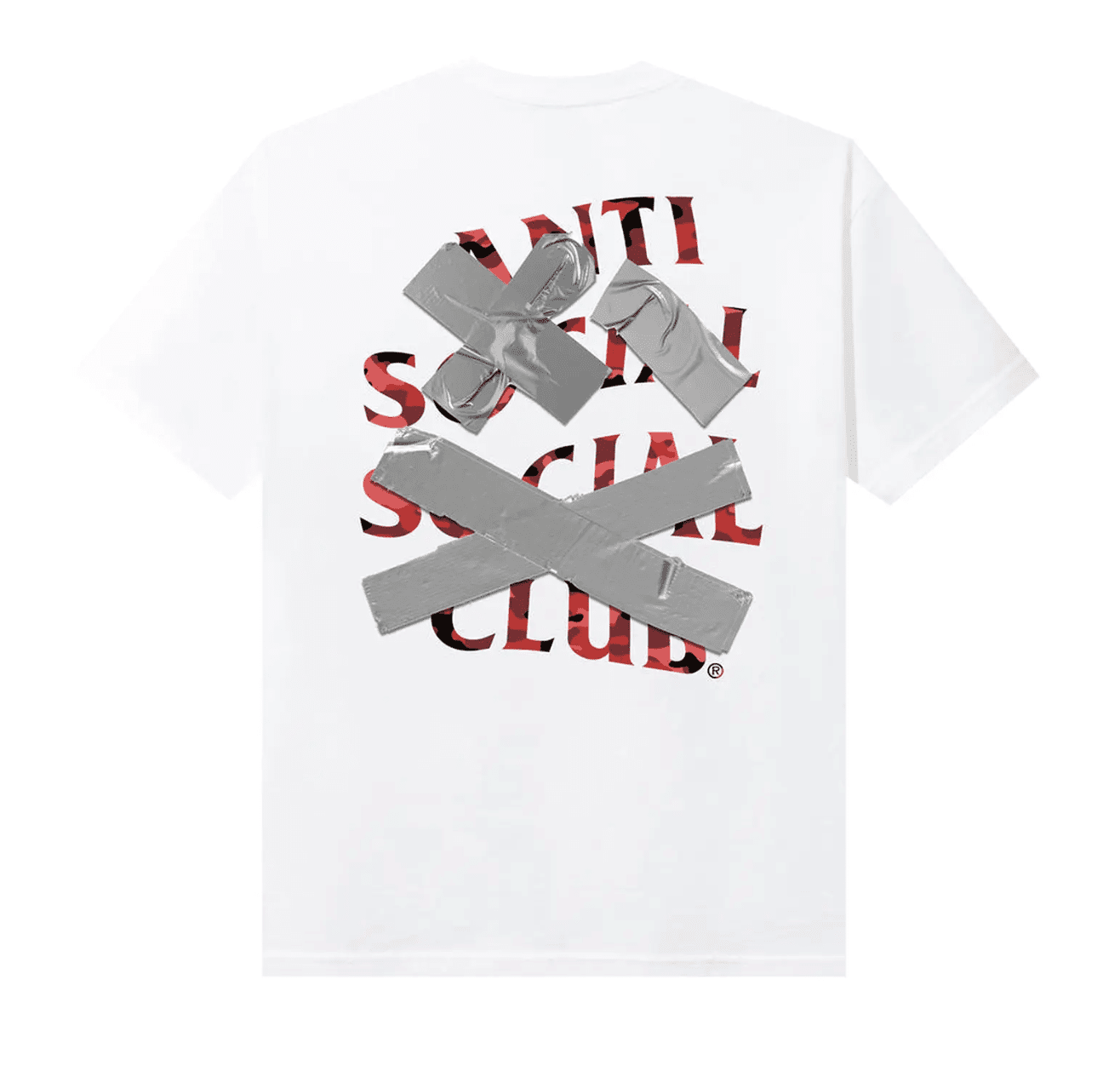 Anti Social Social Club Red Camo Tee by Anti Social Social Club - NWAHype 1 for streetwear T-Shirts in USA
