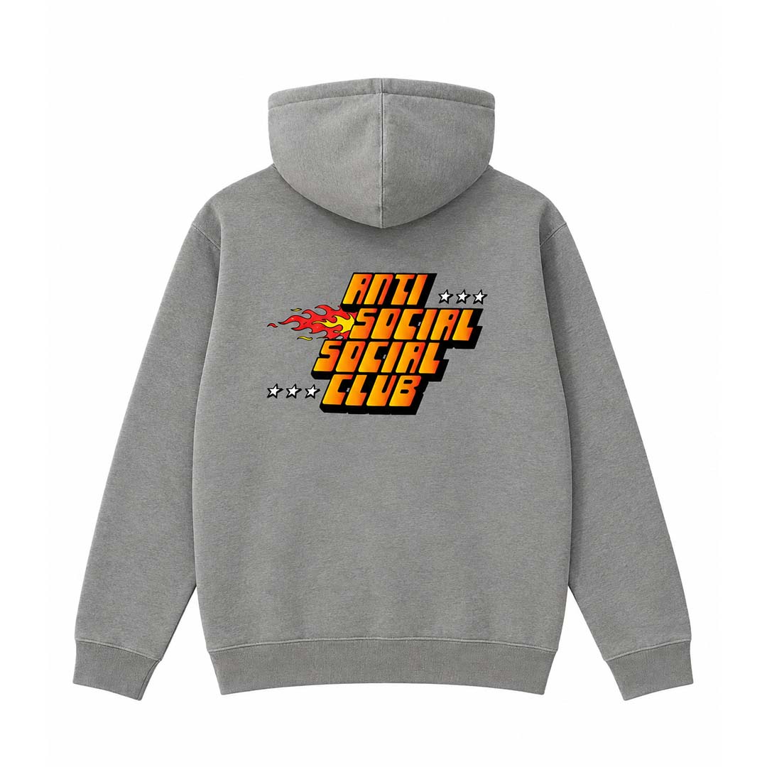 Anti Social Social Club Take Everything for Granted Hoodie Grey by Anti Social Social Club - NWAHYPE No.1 for streetwear Hoodies in USA