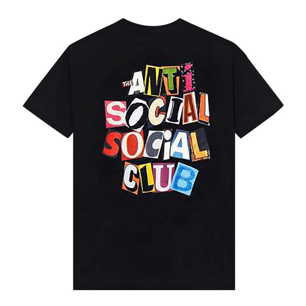 Anti Social Social Club Torn Pages of Story Black Tee by Anti Social Social Club - NWAHYPE No.1 for streetwear T-Shirts in USA