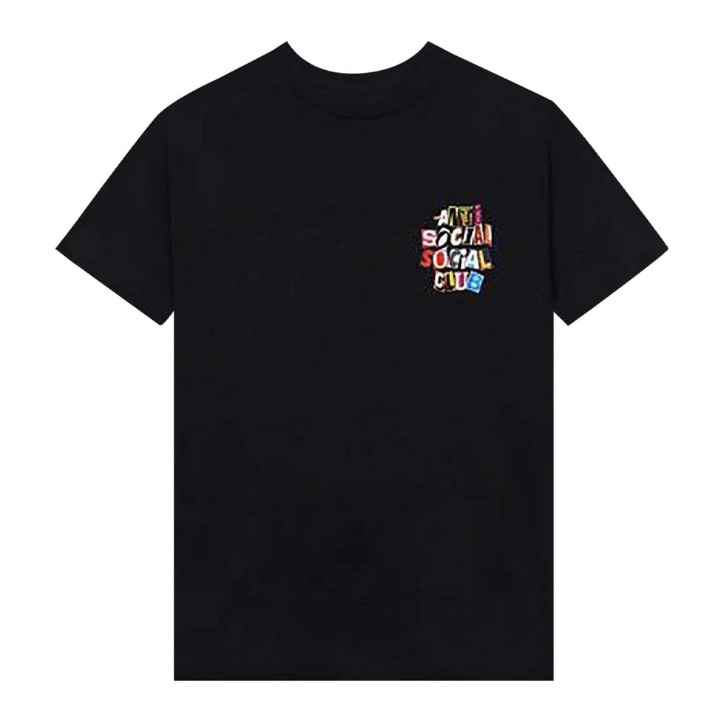 Anti Social Social Club Torn Pages of Story Black Tee by Anti Social Social Club - NWAHYPE No.1 for streetwear T-Shirts in USA