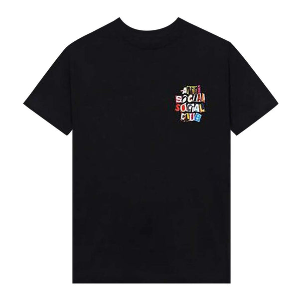 Anti Social Social Club Torn Pages of Story Black Tee by Anti Social Social Club - NWAHYPE No.1 for streetwear T-Shirts in USA
