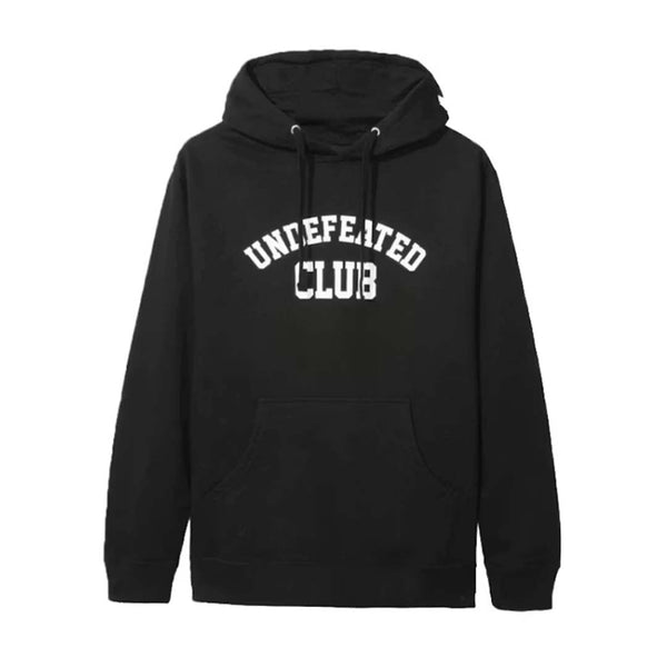 Anti Social Social Club Undefeated Club Hoodie Black White by Anti Social Social Club - NWAHYPE No.1 for streetwear Hoodies in USA
