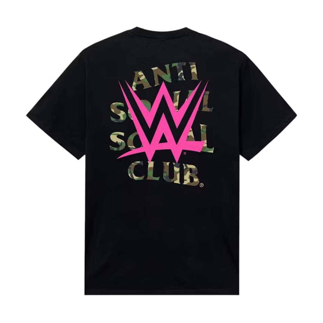 Anti Social Social Club WWE Lookout Tee Black by Anti Social Social Club - NWAHYPE No.1 for streetwear T-Shirts in USA