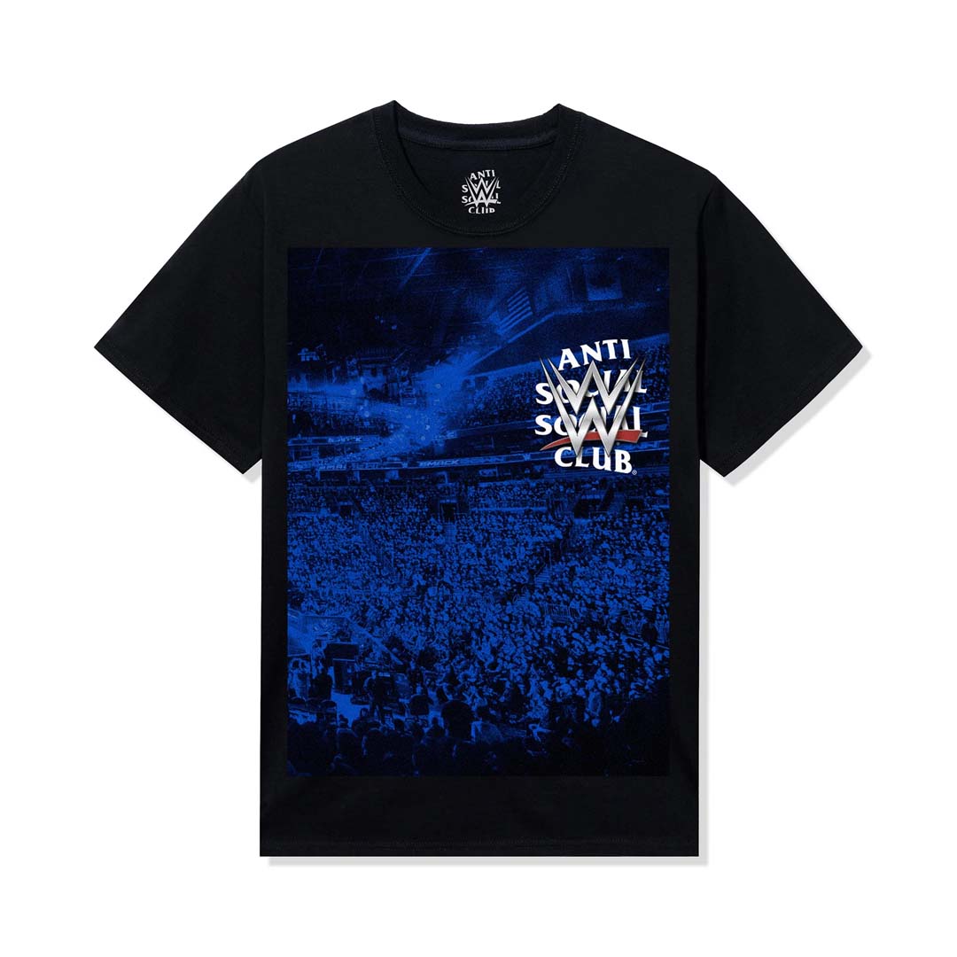 Anti Social Social Club WWE Venue Black Tee by Anti Social Social Club - NWAHYPE No.1 for streetwear T-Shirts in USA