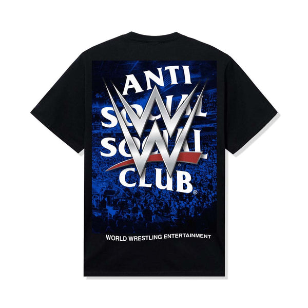 Anti Social Social Club WWE Venue Black Tee by Anti Social Social Club - NWAHYPE No.1 for streetwear T-Shirts in USA