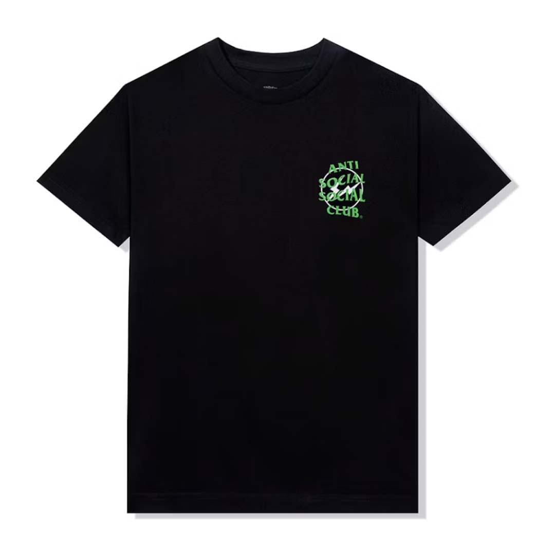 Anti Social Social Club x Fragment Green Bolt Tee by Anti Social Social Club - NWAHype 1 for streetwear T-Shirts in USA