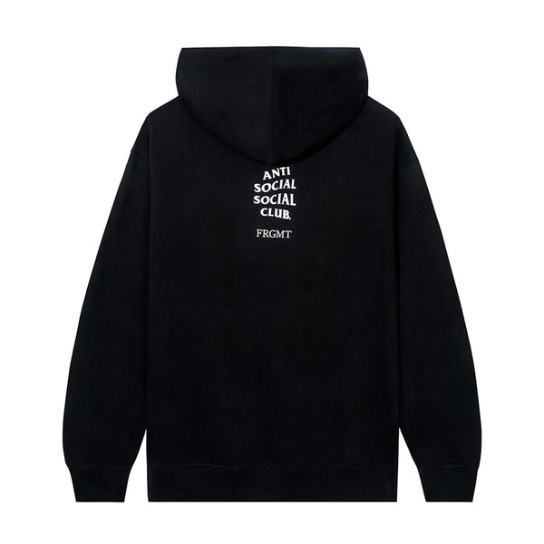 Anti Social Social Club x Fragment Interference Hoodie Black Grey by Anti Social Social Club - NWAHYPE No.1 for streetwear Hoodies in USA