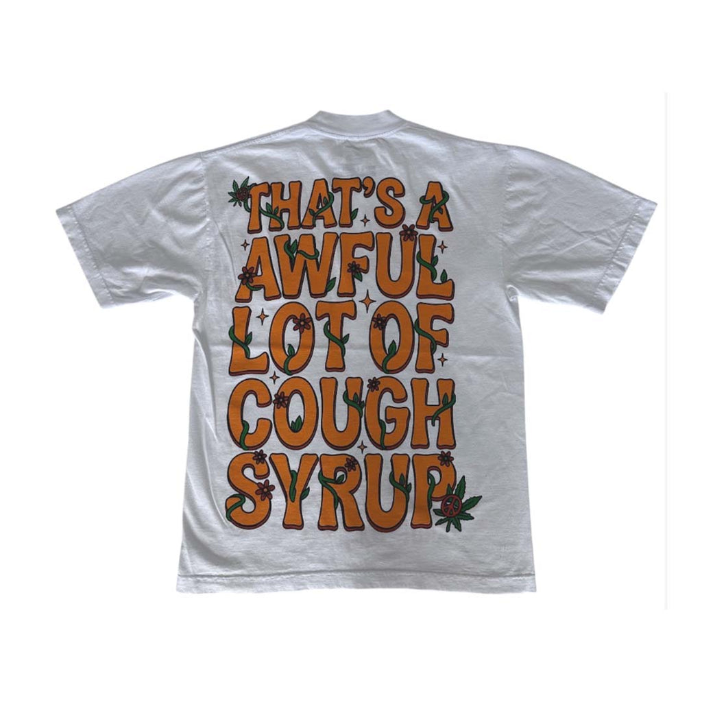 Awful Lot of Cough Syrup 4/20 Buds Tee White by Awful Lot of Cough Syrup - NWAHYPE No.1 for streetwear T-Shirts in USA