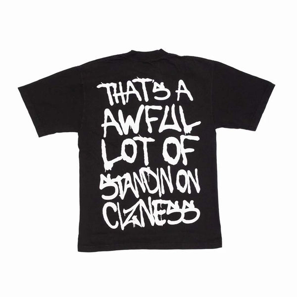 Awful Lot of Cough Syrup Black Cizness Tee by Awful Lot of Cough Syrup - NWAHYPE No.1 for streetwear T-Shirts in USA