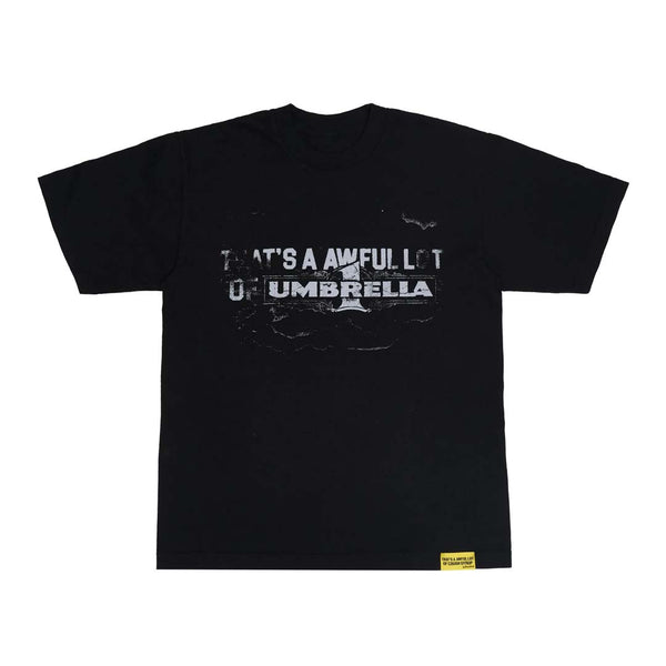 Awful Lot of Cough Syrup Black Umbrella Tee by Awful Lot of Cough Syrup - NWAHYPE No.1 for streetwear T-Shirts in USA