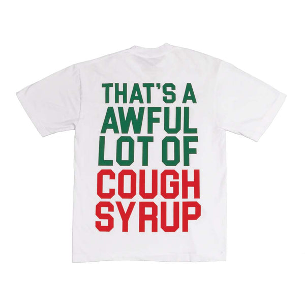 Awful Lot of Cough Syrup Cinco de Mayo White Tee by Awful Lot of Cough Syrup - NWAHYPE No.1 for streetwear T-Shirts in USA
