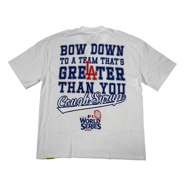 Awful Lot of Cough Syrup Dodgers Tee White by Awful Lot of Cough Syrup - NWAHYPE No.1 for streetwear T-Shirts in USA