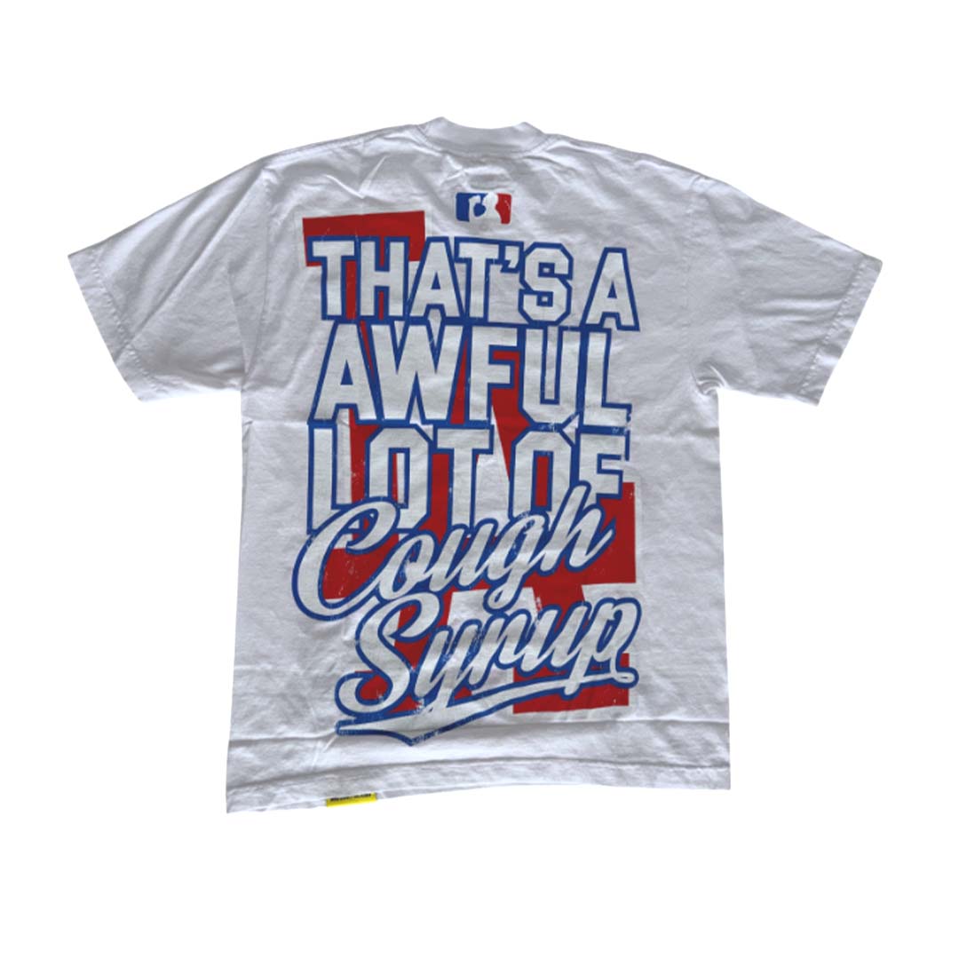 Awful Lot of Cough Syrup Dodgers Tee White by Awful Lot of Cough Syrup - NWAHYPE No.1 for streetwear T-Shirts in USA