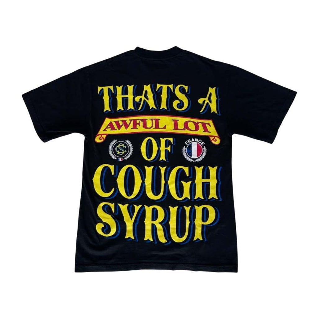 Awful Lot of Cough Syrup Eiffel Tower Tee Black by Awful Lot of Cough Syrup - NWAHYPE No.1 for streetwear T-Shirts in USA