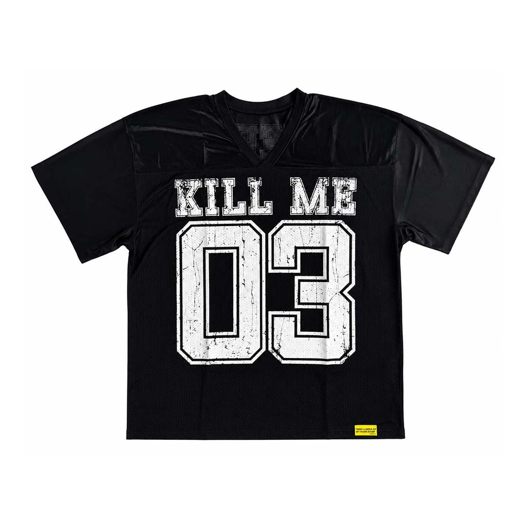 Awful Lot of Cough Syrup Kill Me Greedo 03 Black Mesh Jersey Tee by Awful Lot of Cough Syrup - NWAHYPE No.1 for streetwear T-Shirts in USA