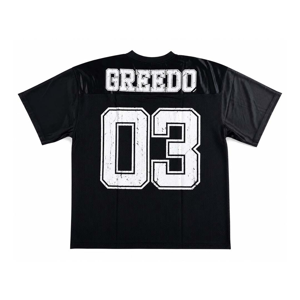 Awful Lot of Cough Syrup Kill Me Greedo 03 Black Mesh Jersey Tee by Awful Lot of Cough Syrup - NWAHYPE No.1 for streetwear T-Shirts in USA
