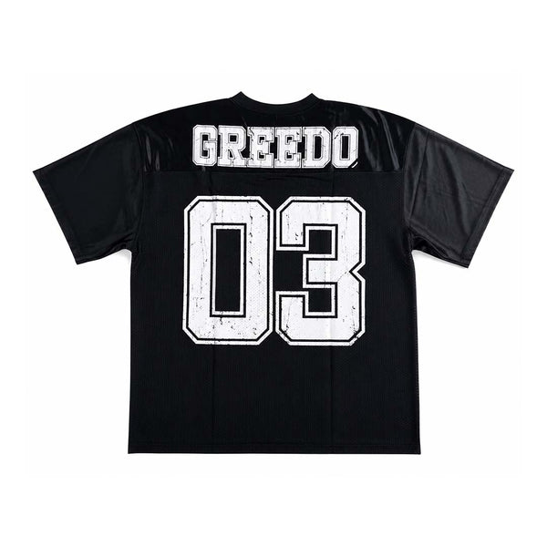 Awful Lot of Cough Syrup Kill Me Greedo 03 Black Mesh Jersey Tee by Awful Lot of Cough Syrup - NWAHYPE No.1 for streetwear T-Shirts in USA