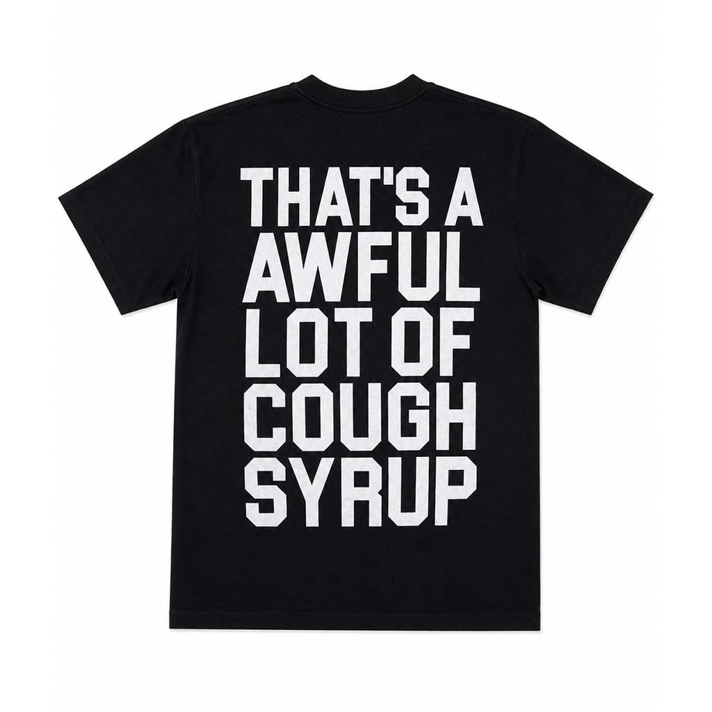 Awful Lot of Cough Syrup Loose Leaf Ski Resorts Black Snowman Tee by Awful Lot of Cough Syrup - NWAHYPE No.1 for streetwear T-Shirts in USA