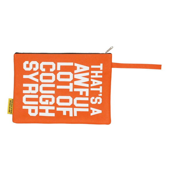 Awful Lot of Cough Syrup Orange Money Bag by Awful Lot of Cough Syrup - NWAHYPE No.1 for streetwear Accessories in USA