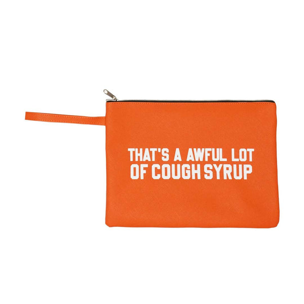 Awful Lot of Cough Syrup Orange Money Bag by Awful Lot of Cough Syrup - NWAHYPE No.1 for streetwear Accessories in USA