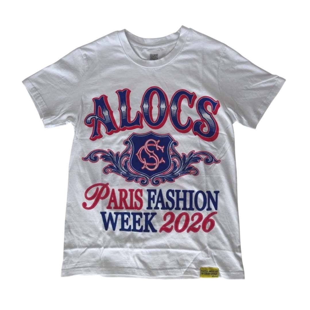 Awful Lot of Cough Syrup Paris Fashion Week White Tee by Awful Lot of Cough Syrup - NWAHYPE No.1 for streetwear T-Shirts in USA