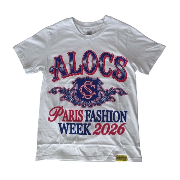 Awful Lot of Cough Syrup Paris Fashion Week White Tee by Awful Lot of Cough Syrup - NWAHYPE No.1 for streetwear T-Shirts in USA