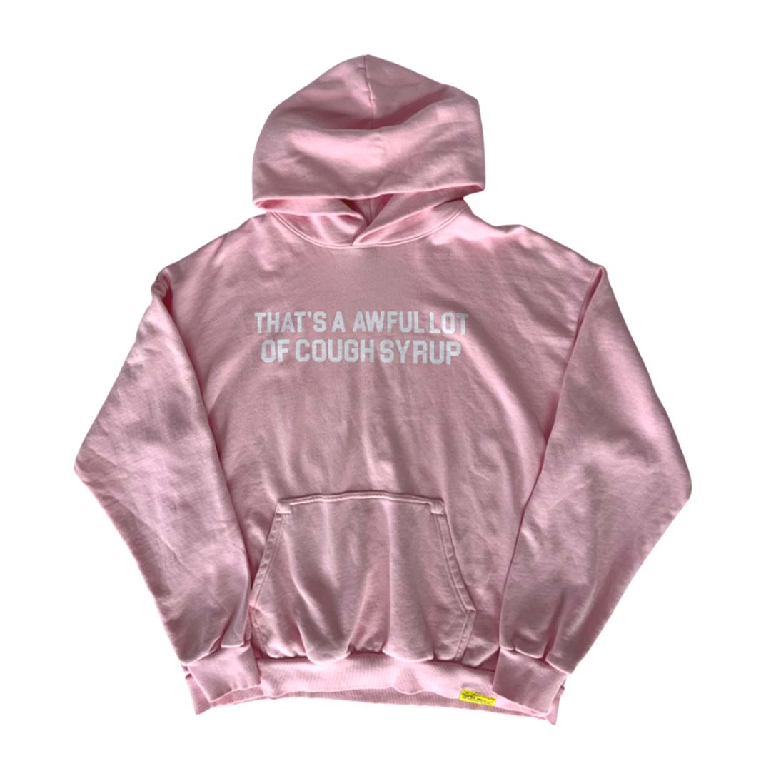 Awful Lot of Cough Syrup Pink Springs Hoodie by Awful Lot of Cough Syrup - NWAHYPE No.1 for streetwear Hoodies in USA