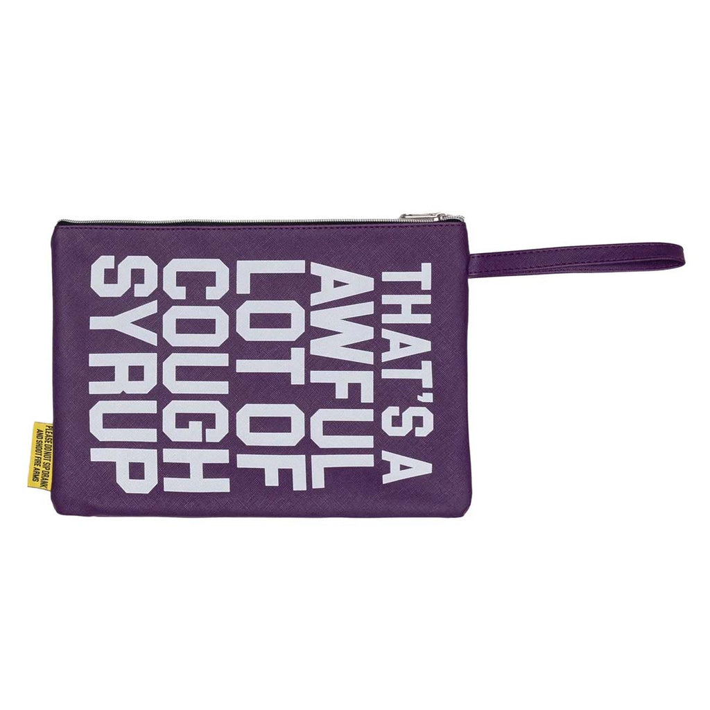 Awful Lot of Cough Syrup Purple Money Bag by Awful Lot of Cough Syrup - NWAHYPE No.1 for streetwear Accessories in USA