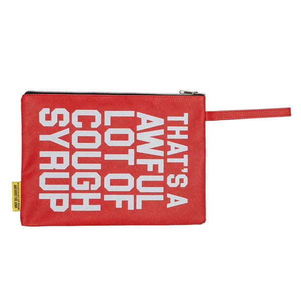 Awful Lot of Cough Syrup Red Money Bag by Awful Lot of Cough Syrup - NWAHYPE No.1 for streetwear Accessories in USA