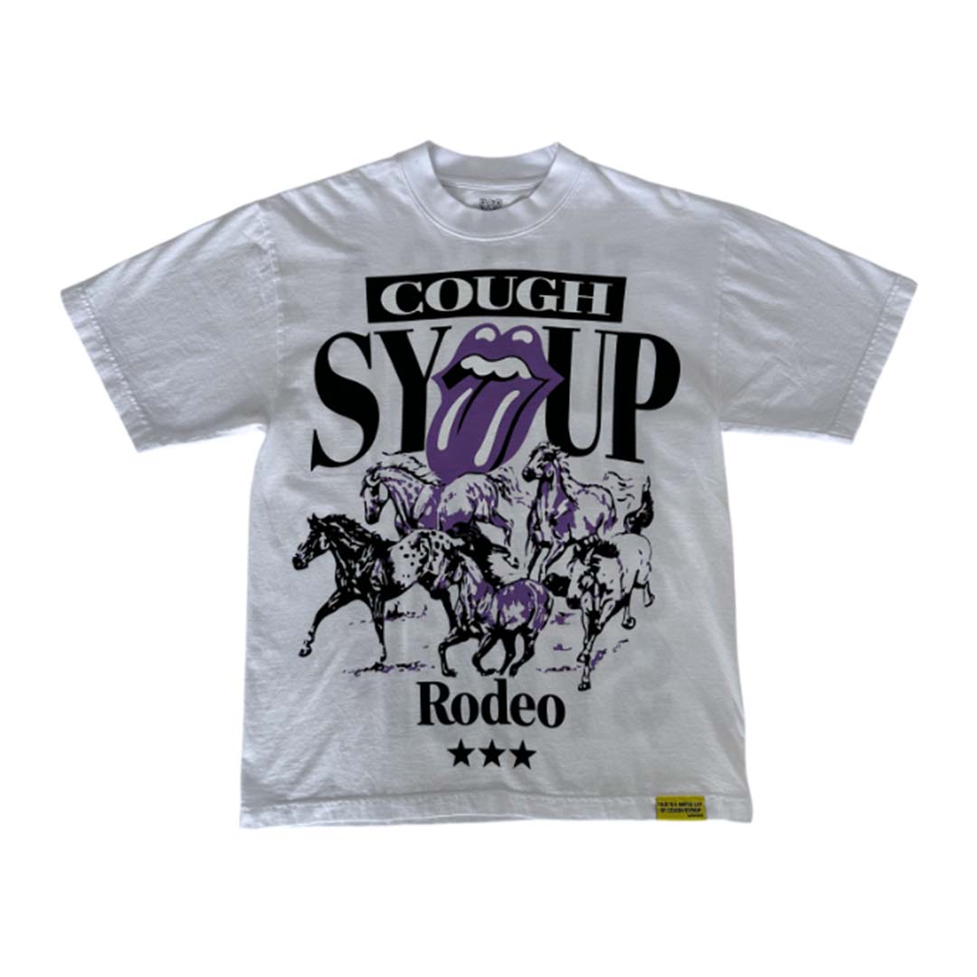 Awful Lot of Cough Syrup Rolling Stones Rodeo Tee by Awful Lot of Cough Syrup - NWAHYPE No.1 for streetwear T-Shirts in USA