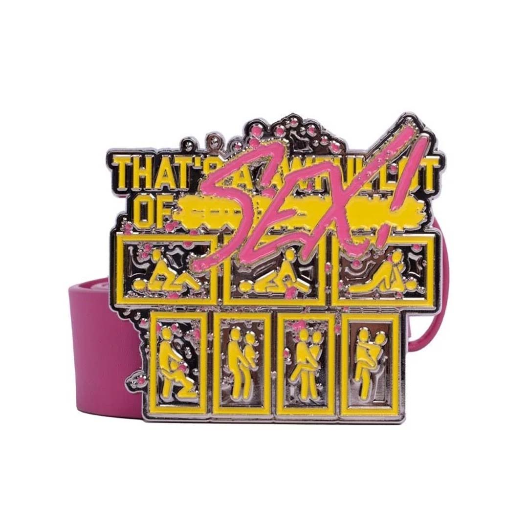 Awful Lot of Cough Syrup Sex Belt Pink by Awful Lot of Cough Syrup - NWAHYPE No.1 for streetwear Accessories in USA