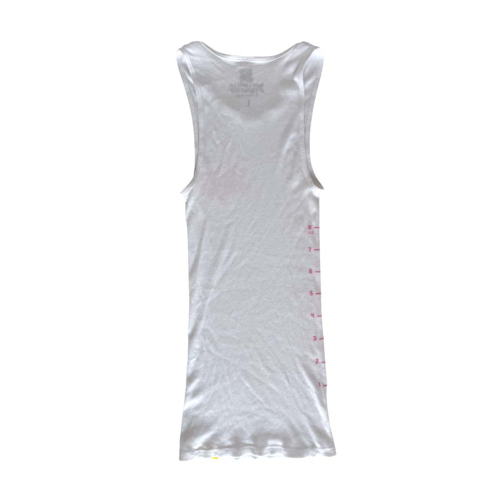 Awful Lot of Cough Syrup Tank Top White Pink by Awful Lot of Cough Syrup - NWAHYPE No.1 for streetwear T-Shirts in USA