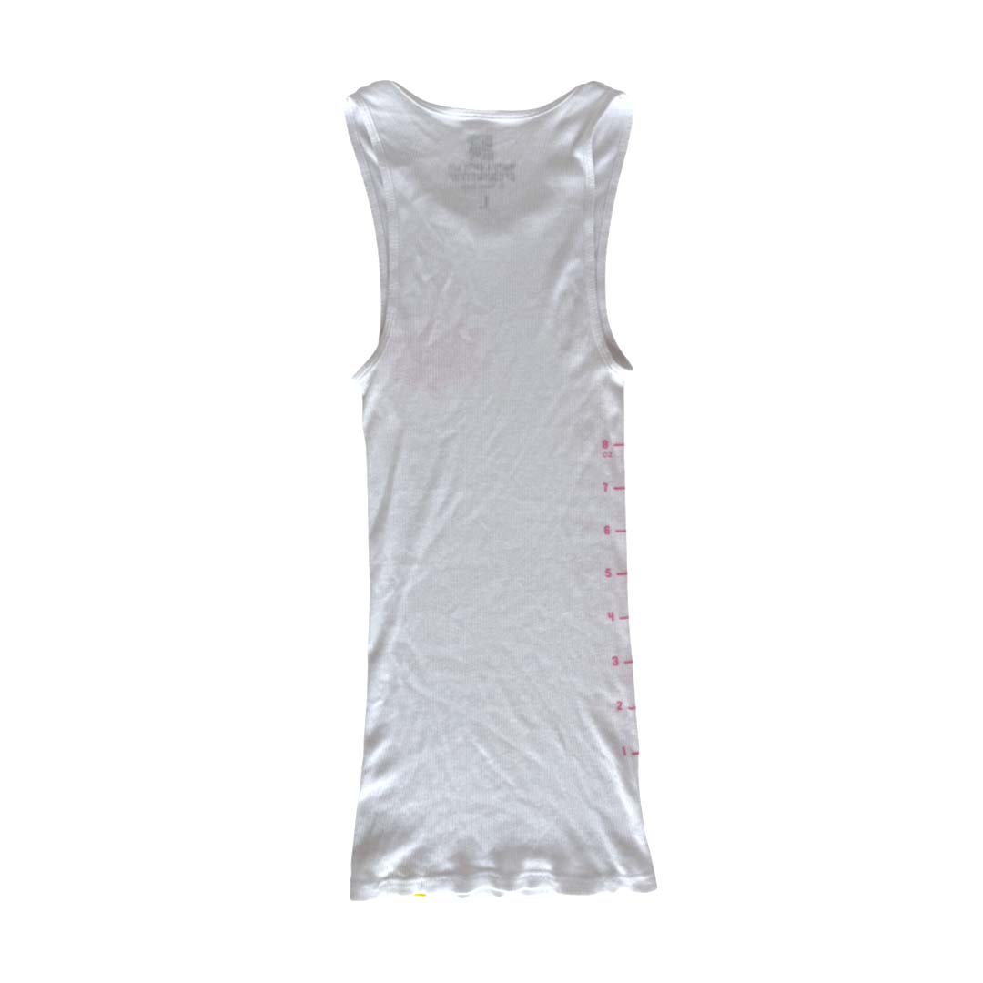 Awful Lot of Cough Syrup Tank Top White Pink by Awful Lot of Cough Syrup - NWAHYPE No.1 for streetwear T-Shirts in USA