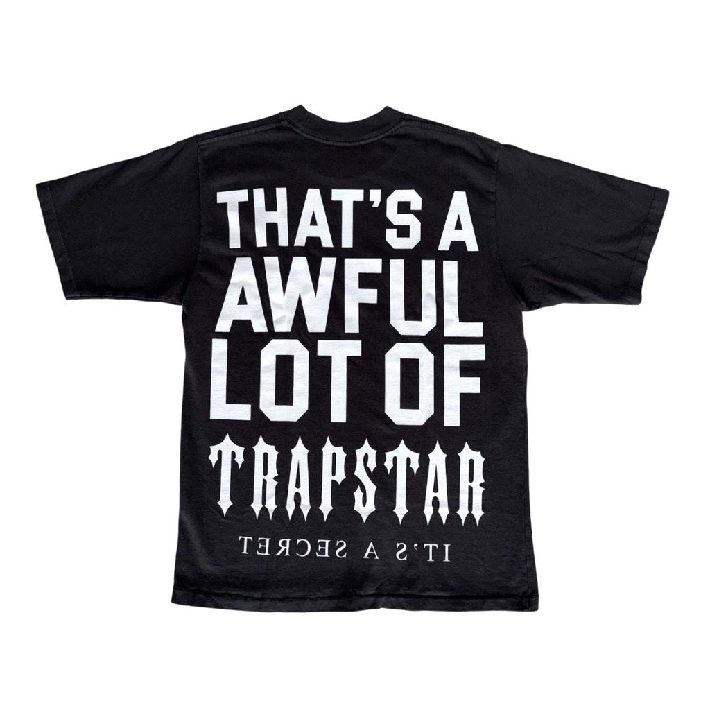 Awful Lot of Cough Syrup Trapstar Tee Black by Awful Lot of Cough Syrup - NWAHYPE No.1 for streetwear T-Shirts in USA