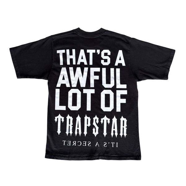 Awful Lot of Cough Syrup Trapstar Tee Black by Awful Lot of Cough Syrup - NWAHYPE No.1 for streetwear T-Shirts in USA